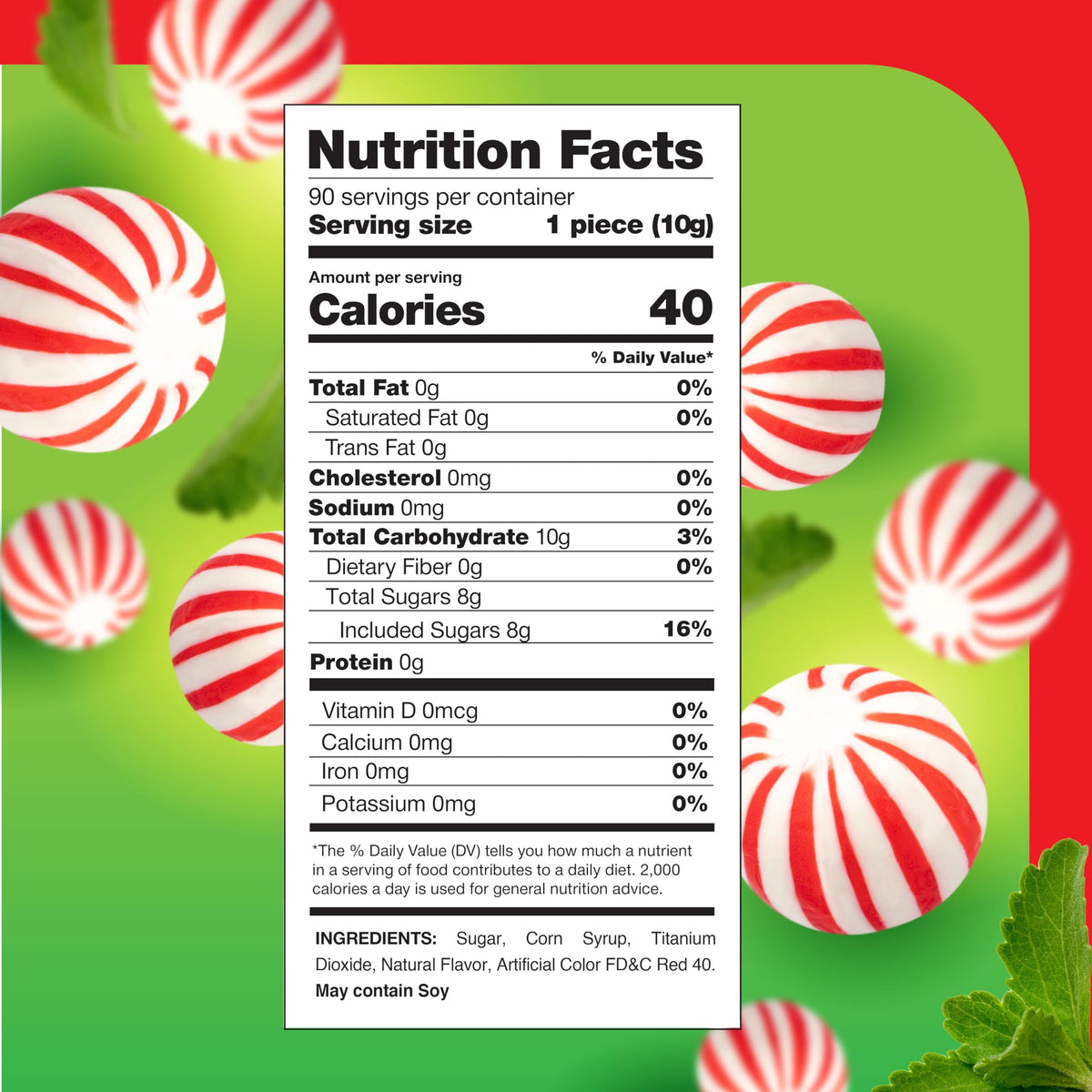 CRAZYOUTLET peppermint hard candy individually wrapped for fresh breath.