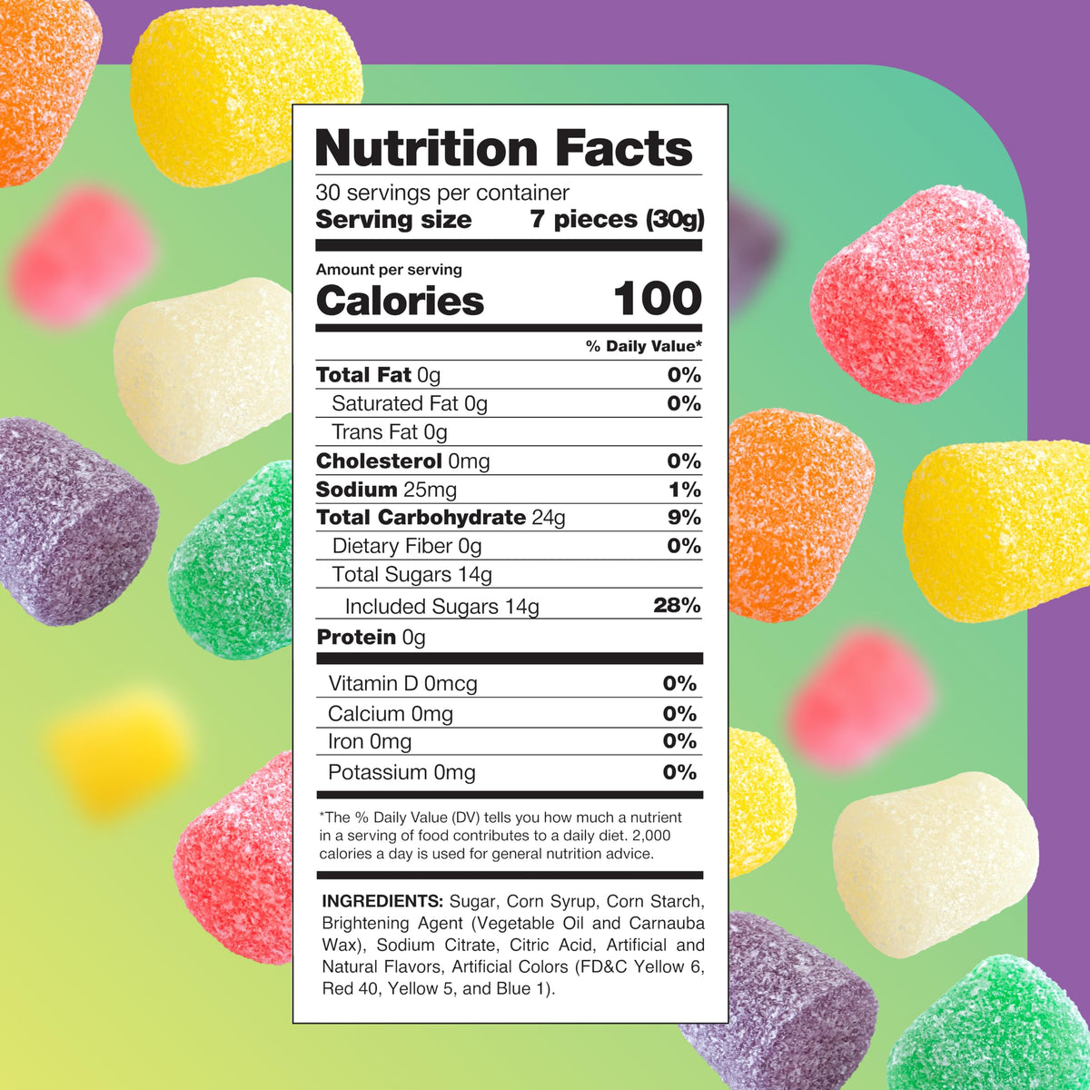 CRAZYOUTLET Spice Drops candy colorful mix on display for retro candy lovers