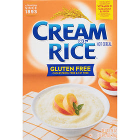 Cream Of Rice bowl steaming for a warm iron-rich breakfast option.