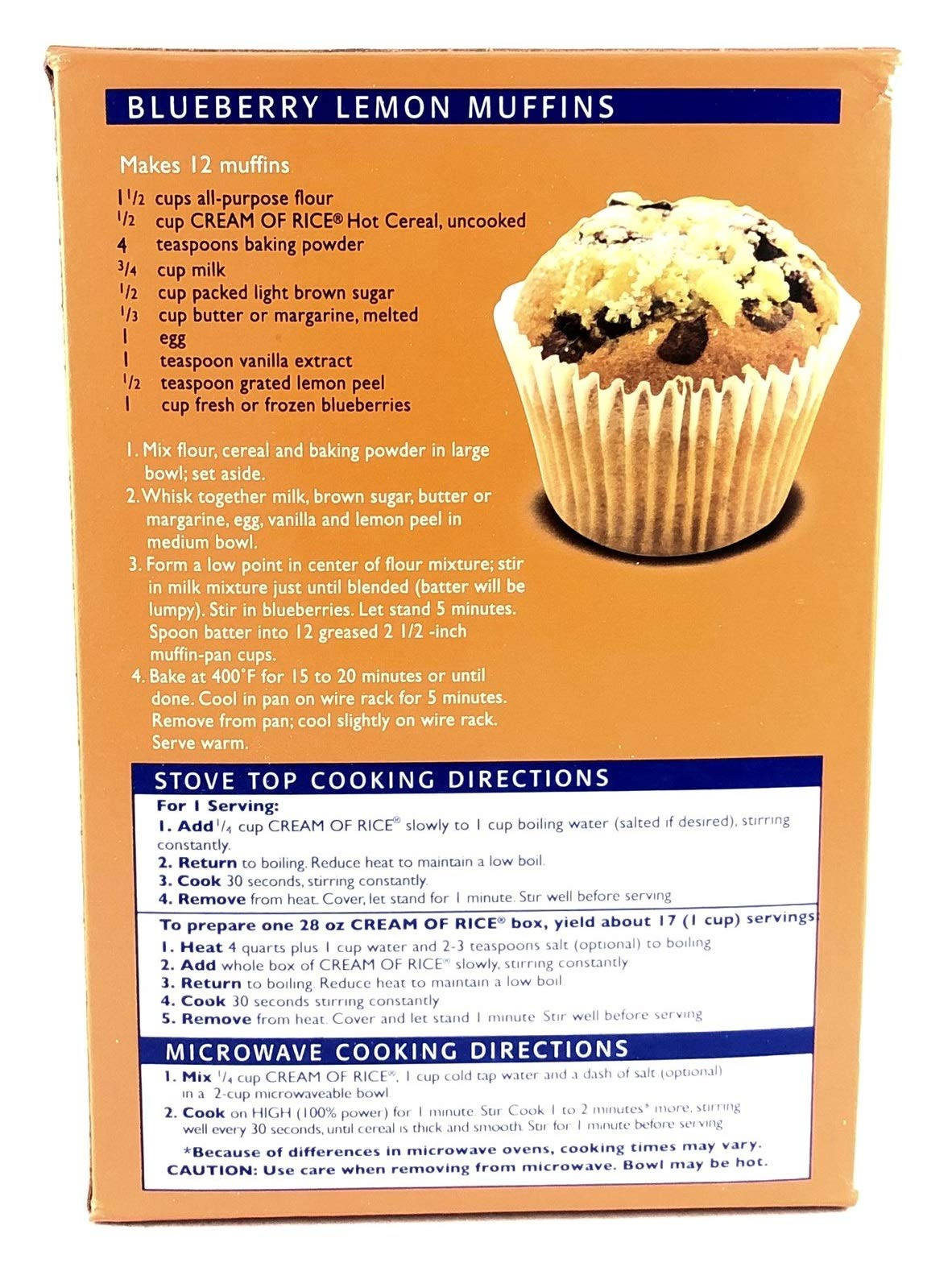 Cream Of Rice served in a bowl highlights gluten-free dairy-free option.