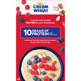Cream of Wheat kitchen setup with bowl and spoon, energizing start to the day.