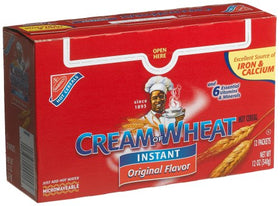 Cream of Wheat Original Instant Cereal microwave-ready prep for faster, easy mornings.