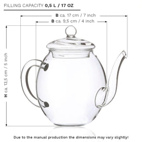 Creano Blooming Tea bloom can be infused up to three times for extended enjoyment.