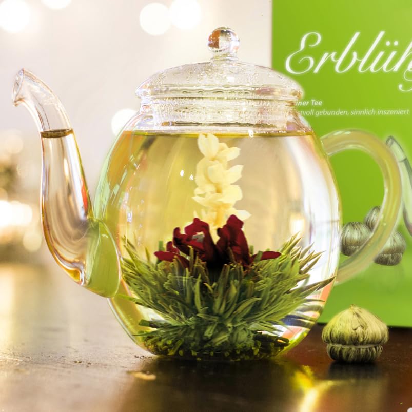 Creano Blooming Tea with six varieties flowers for colorful, fragrant brews.