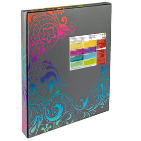 Creano Organic Herbal Tea Sampler spice blend display, warm notes for cozy gatherings.