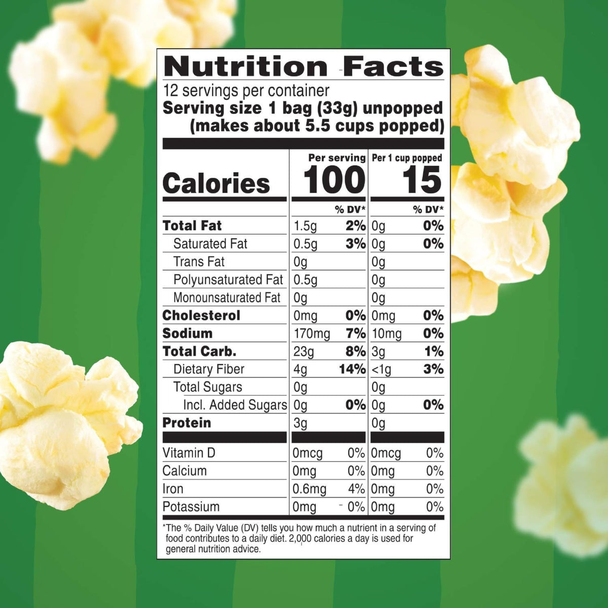 Create and Bundle kettle corn microwave bag ready in minutes for fresh popcorn