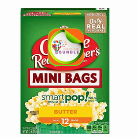 Create and Bundle microwave popcorn mini bags box for quick snacks