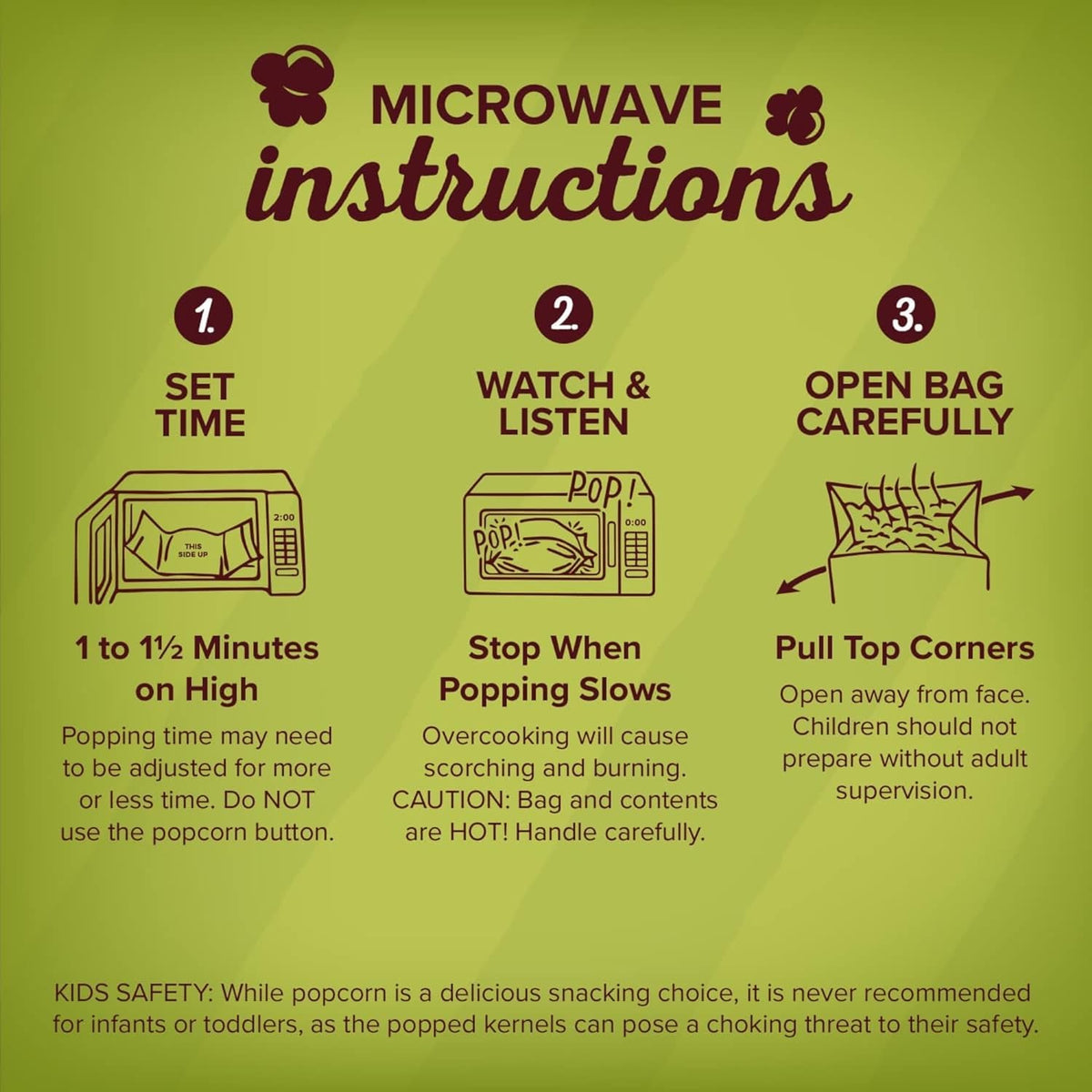 Create and Bundle movie-night popcorn for quick satisfying crunch.