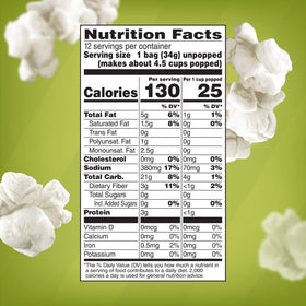 Create and Bundle natural sea salt flavor enhances popcorn subtly.