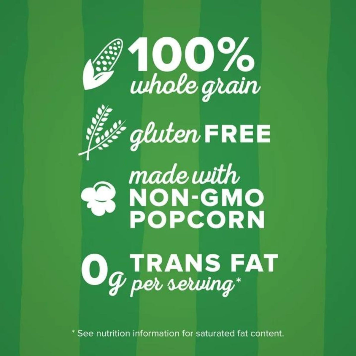 Create and Bundle non-GMO popcorn kernel image emphasizing natural ingredients