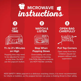 Create and Bundle popcorn for a cozy family movie night.
