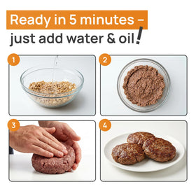 Creative Pea Chicken Style Meat Mix stored in pantry for shelf-stable protein