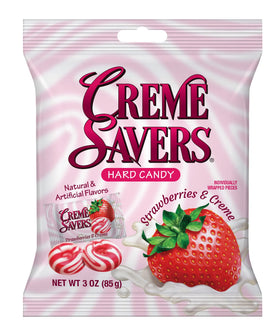 Creme Savers orange creme candies with citrus swirls, perfect for on-the-go treats