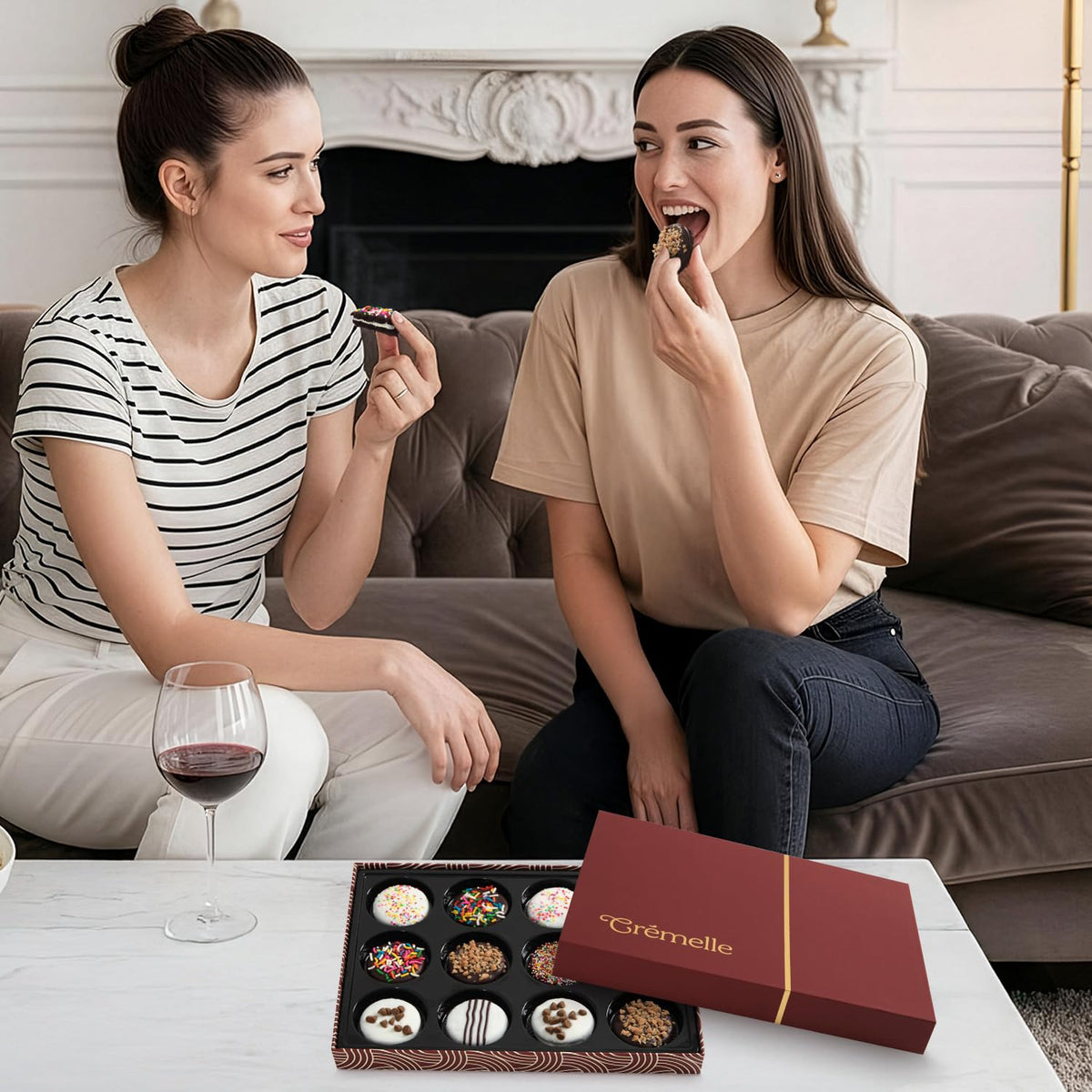 Elegant gift presentation enhances thoughtful gestures for moms, coworkers, and loved ones.