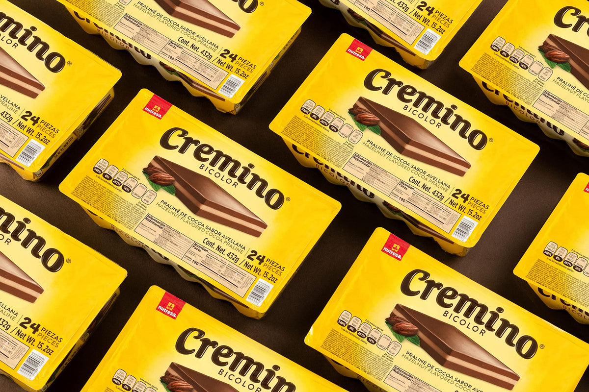 Cremino gift-ready jar, perfect present for chocolate lovers.