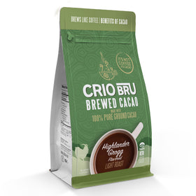 Crio Bru Highlander Grogg roast package with cacao aroma for cozy mornings