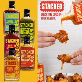 Crippling Hot Sauce Sweet Habanero bottle pour brings bright fruity heat