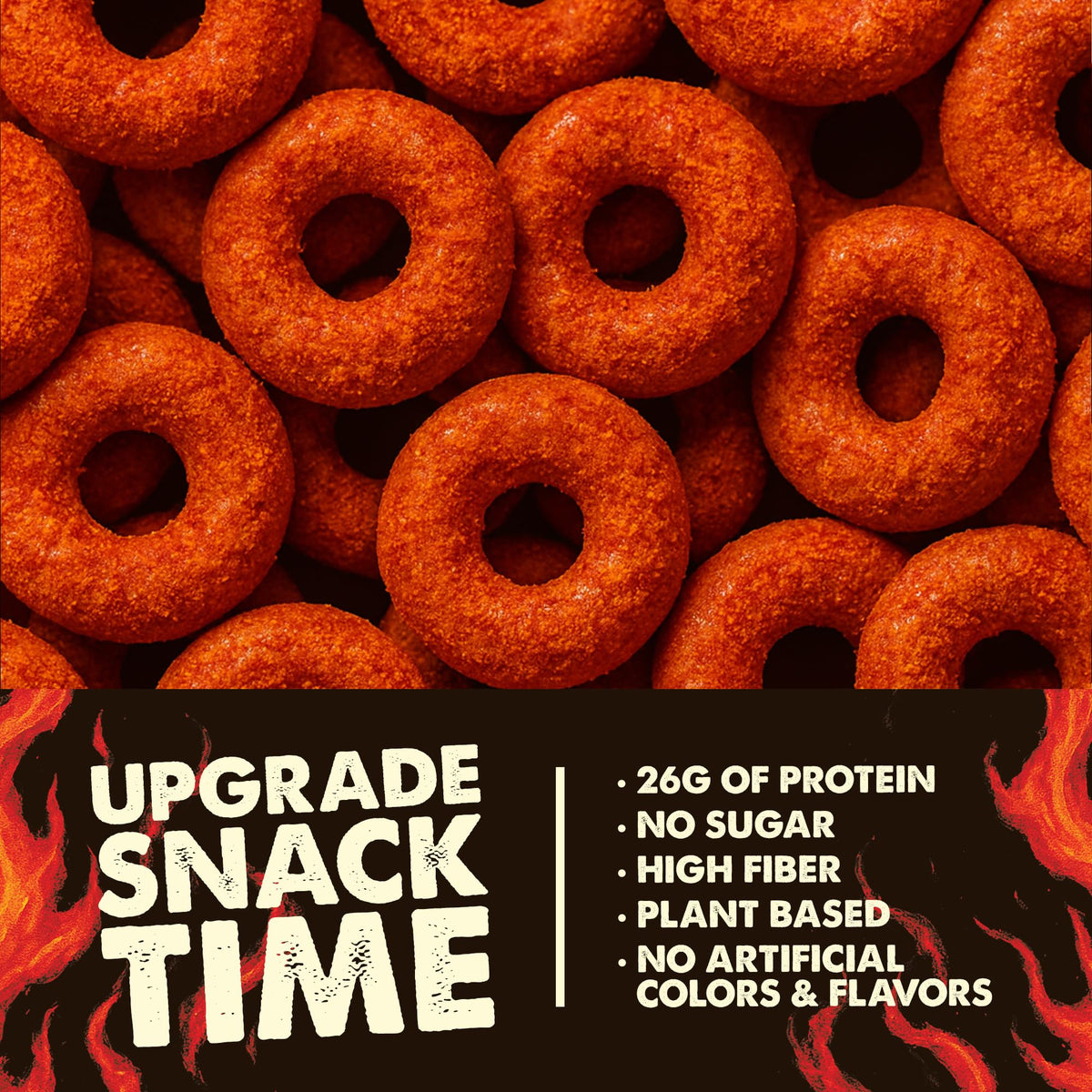 CRISP POWER Protein Pretzels baking process creating a grease-free crunch.