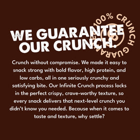 CRISP POWER Cinnamon Crunch on-the-go snack concept