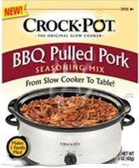 Crock-Pot BBQ Pulled Pork Seasoning Mix 3-pack pack-shot for easy weeknight dinners.