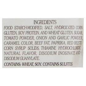 Crockery Gourmet beef seasoning packet delivers consistent beef flavor.