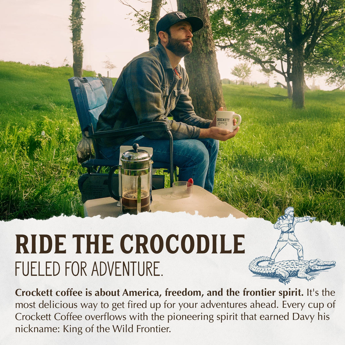Crockett Coffee K Cups daily clarity boost from a balanced light roast