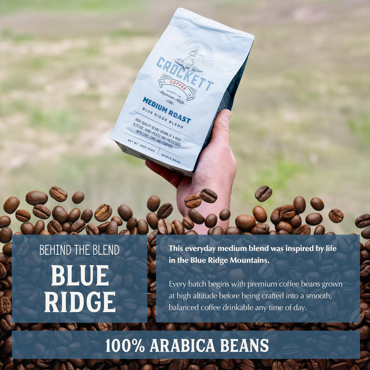 Crockett Coffee morning routine brew supports smooth, steady energy