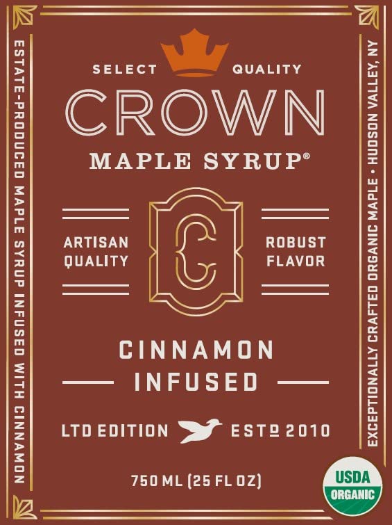 Crown Maple vanilla bean closeup emphasizes Madagascar vanilla infusion.