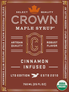Crown Maple vanilla bean closeup emphasizes Madagascar vanilla infusion.