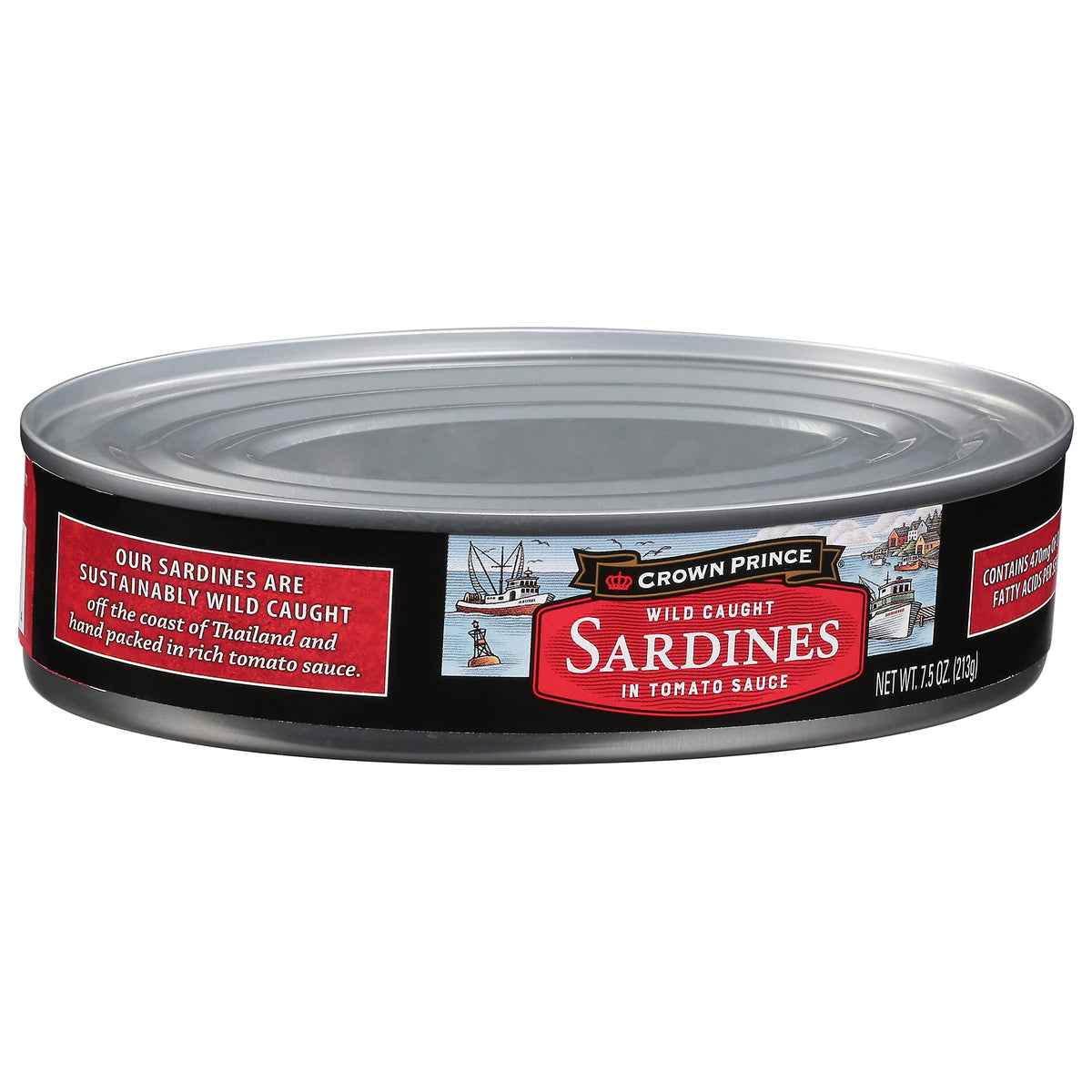 Crown Prince Sardines cans pack 12—convenient pantry staple for casseroles