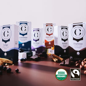 Cru Kafe eco-friendly aluminium pods, fully recyclable