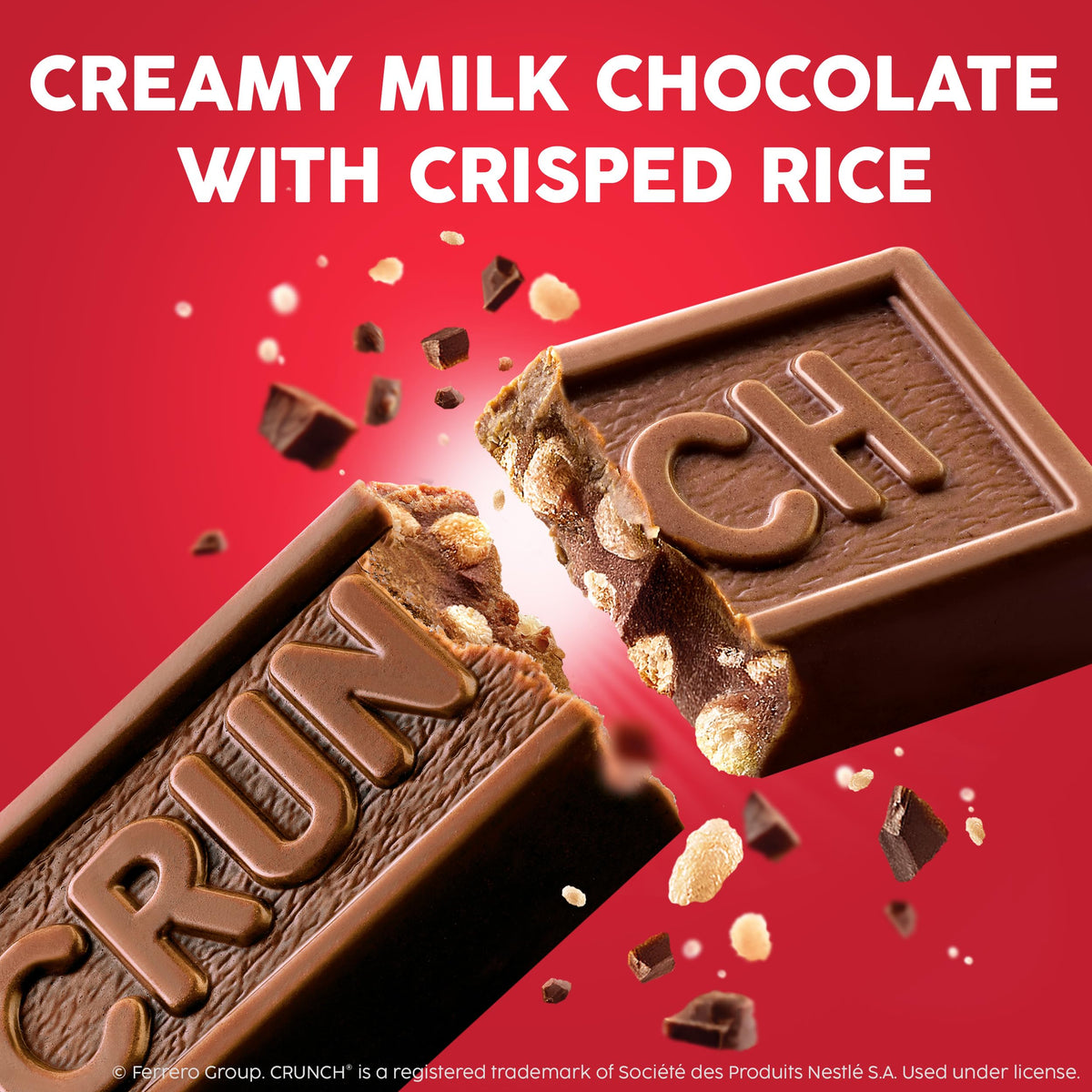 CRUNCH in a lunchbox ready to enjoy during breaks and after school