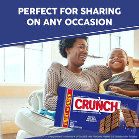 Crunch Giant Bar gift bowl complements celebrations with a crowd-pleasing chocolate option.