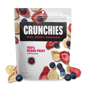 Crunchies freeze-dried mixed fruit pack for on-the-go snacking
