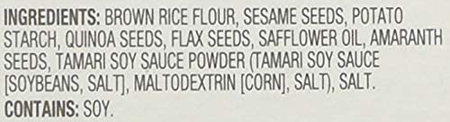 Crunchmaster Multi Grain Crackers United States origin label