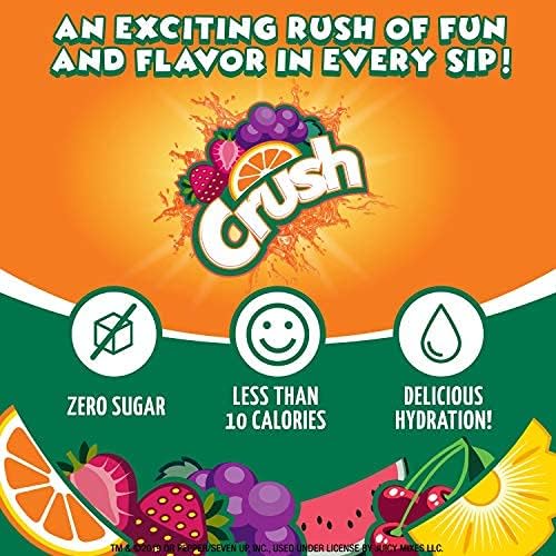 Crush Orange SodaStream mix for sugar-free sparkling water