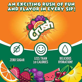 Crush Orange SodaStream mix for sugar-free sparkling water
