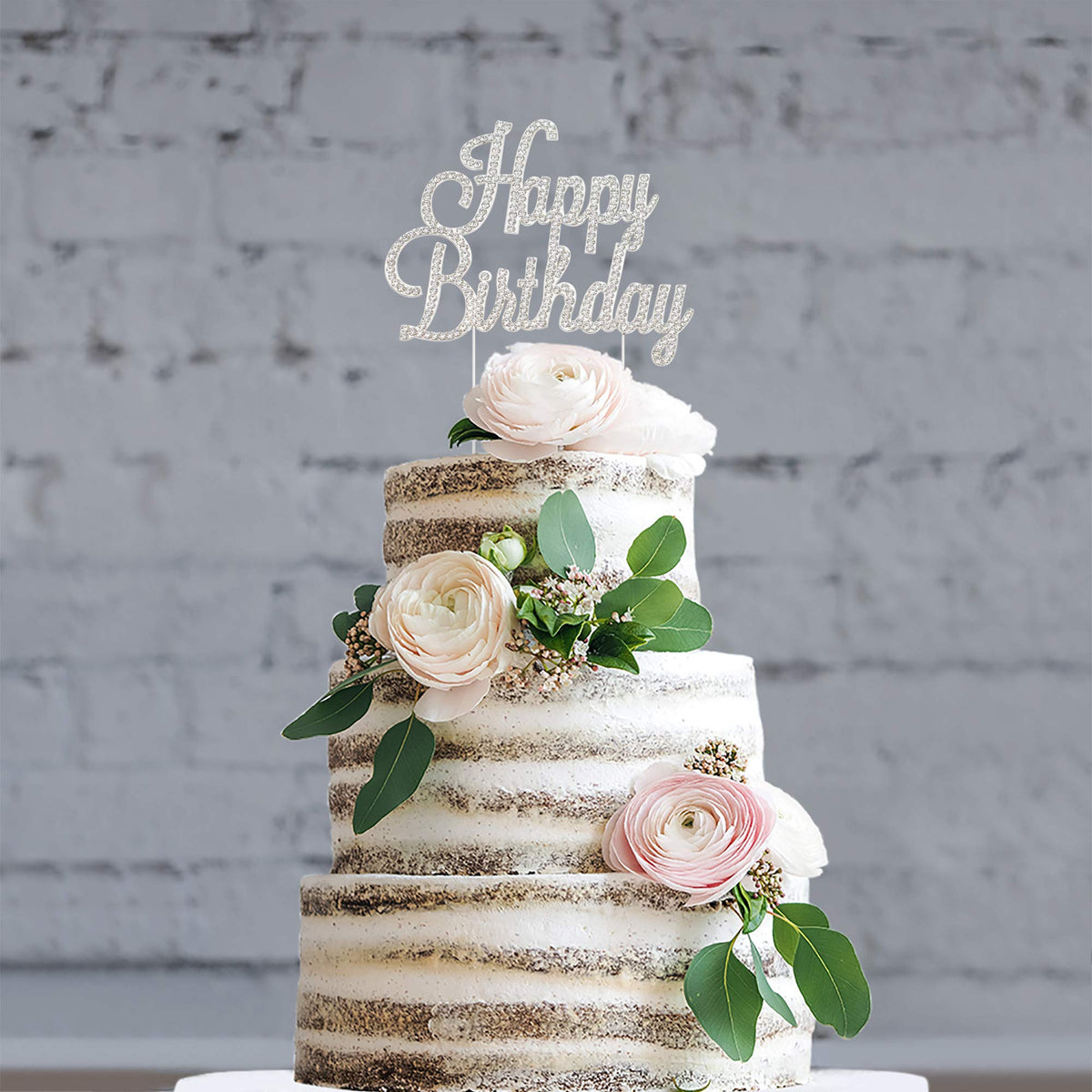 Crystal Creations Adjustable height topper demonstrates cake compatibility