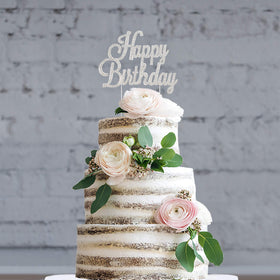 Crystal Creations Adjustable height topper demonstrates cake compatibility