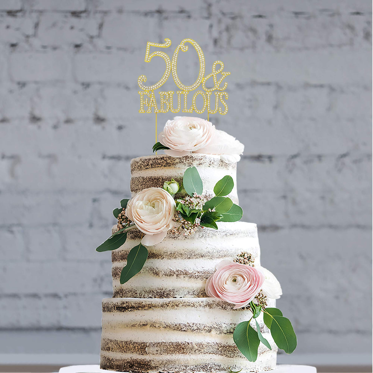 Crystal Creations ideal party centerpiece that stands out on your cake.
