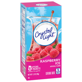 Crystal Light 72 pitcher packets offer convenient, portioned flavor options.