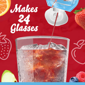 Crystal Light Berry Sangria dispense enables precise flavor control.