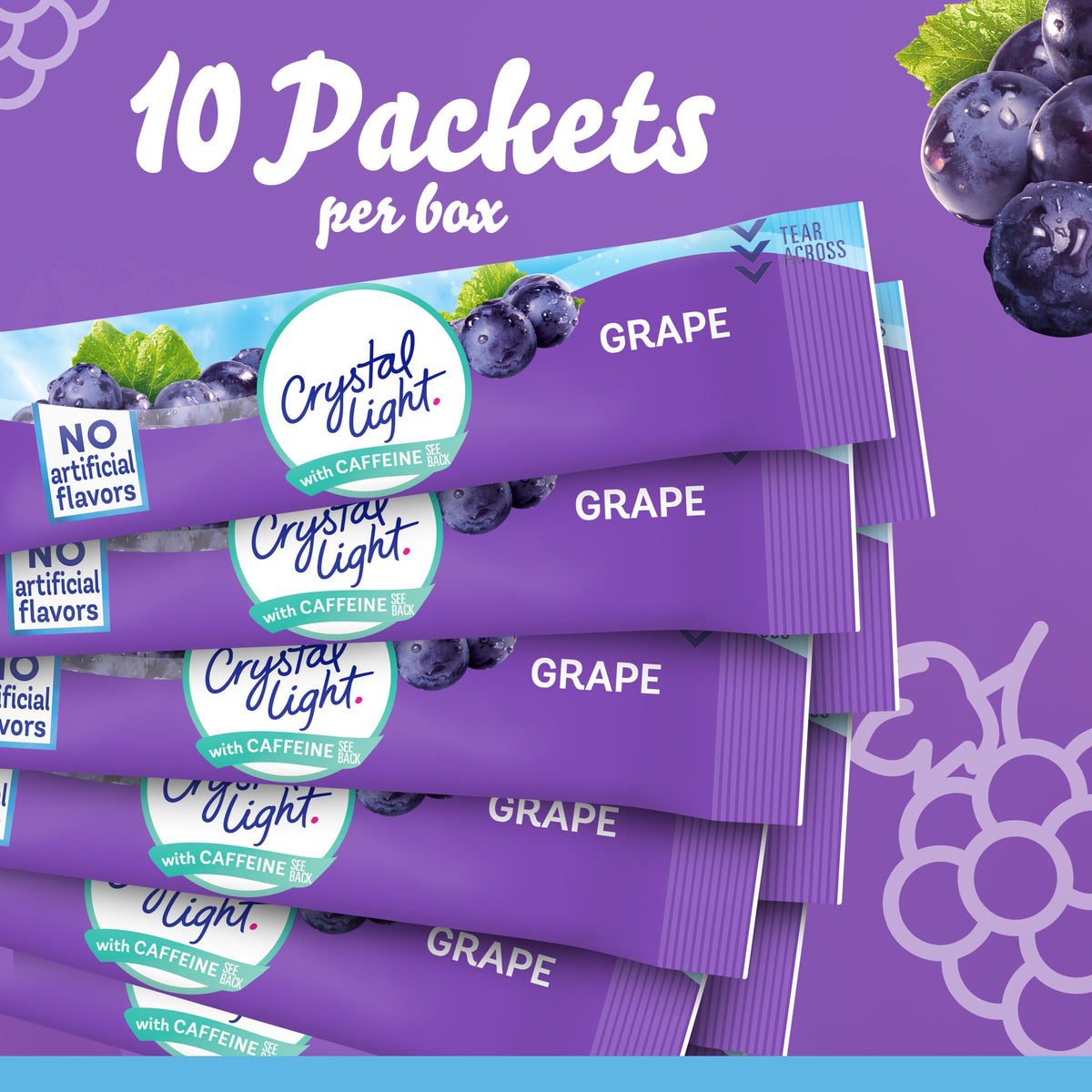 Crystal Light 12-pack box showing convenient multi-pack for travel