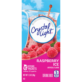 Crystal Light stored in a fridge-ready container, perfect for chilled sips.