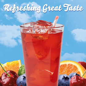 Crystal Light fruit punch served in glass or bottle makes hydration more enjoyable.
