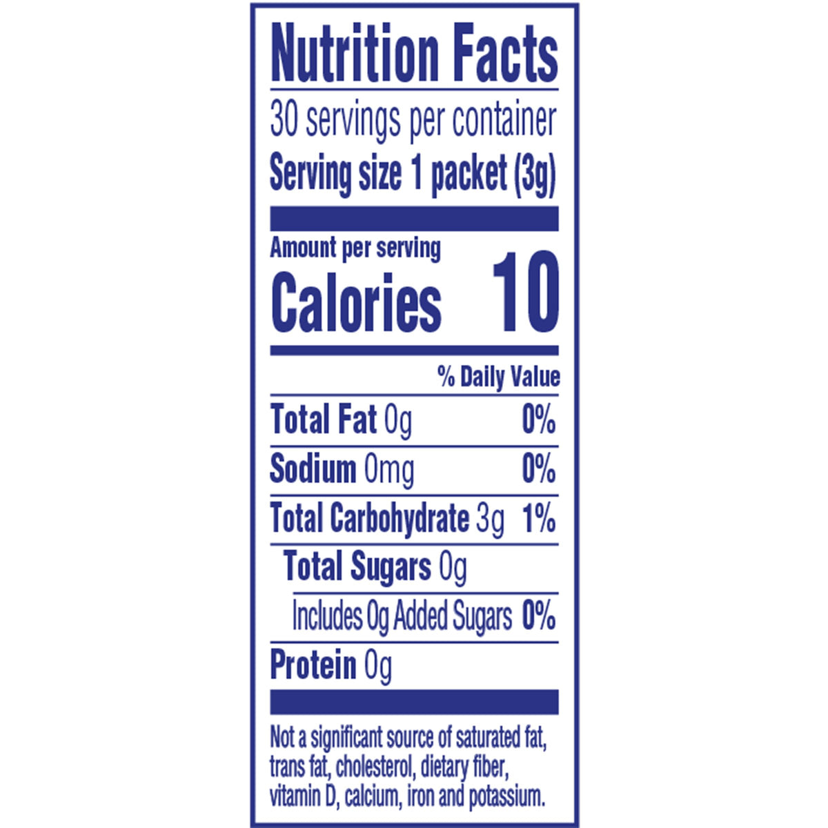 Crystal Light Grape caffeine packet provides a convenient energy boost.