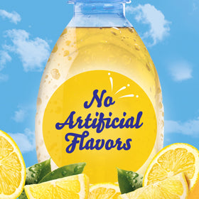 Crystal Light Lemonade packets arranged for travel setup.