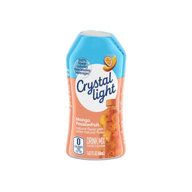 Crystal Light Mango Passionfruit bottle-squeeze—portable flavor for on-the-go refreshment.