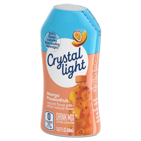 Crystal Light Mango Passionfruit on-the-go-pack—travel-friendly flavor boost for busy days.
