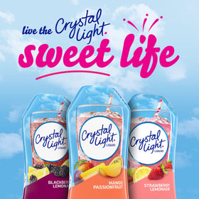 Crystal Light Mango Passionfruit refreshing-beverage—caffeine-free option for any moment.